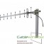 Antena exterior direccional (Yagi) 14dBi. 900Mh